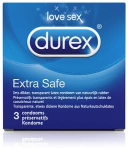 Durex Condooms - Extra Safe 3 stuks — thumbnail 1