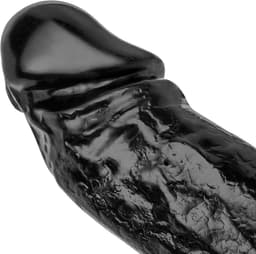 All Black Realistische Dildo 22 cm — thumbnail 2