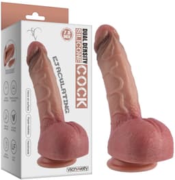vscnovelty® Dual-Layered - Nature-Feel - Ejaculating -spuitende - silicone Dildo — thumbnail 1