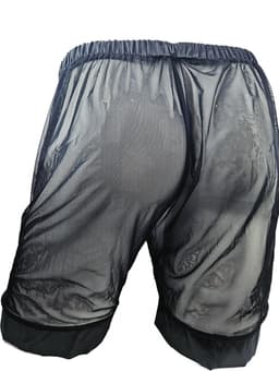 BamBella ® - Boxer short -Maat L/XL Sexy Zwart Erotische kant doorzichtige onderbroek Heren — thumbnail 3