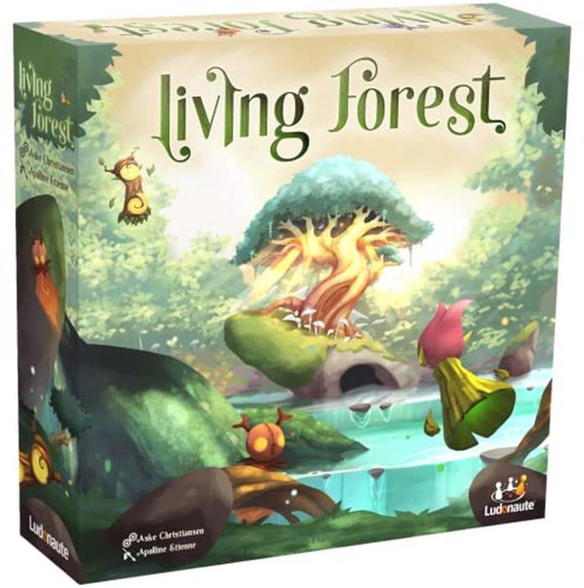 Living Forest – gezelschapsspel – voor 2 tot 4 spelers – 10 jaar en ouder – Franse versie – gouden aas — afbeelding 1