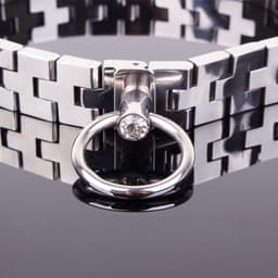 Watch band Collar met Kristal en Slot — thumbnail 2