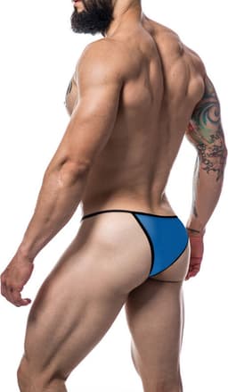 Cut4Men - Briefkini Herenstring - Blauw L — thumbnail 5
