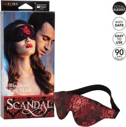 Calexotics - Scandal Opaque Eye Mask With Red Details — thumbnail 2