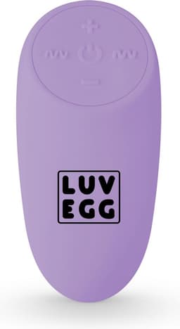 LUV EGG - Vibrerend Ei met Afstandsbediening - XL Vibratie Ei - Oplaadbaar - Waterproof - Koppeltoy - Seksspeeltje - Sex Toys voor Vrouwen - Paars — thumbnail 3