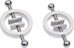 Fixxx - Metalen Ronde Tepelklemmen met Schroef - 2 stuks — thumbnail 1