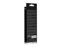 Teasing Wax Candles Large - Parafin - 4-pack - Black