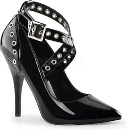Pleaser - SEDUCE443 Hoge hakken - US 6 - 36 Shoes - Zwart — thumbnail 1