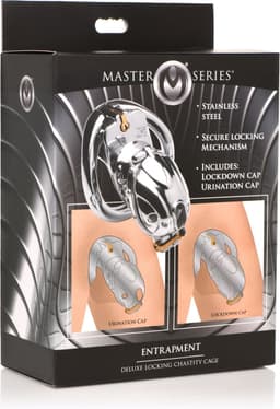 Entrapment Deluxe Locking Chastity Cage — thumbnail 4
