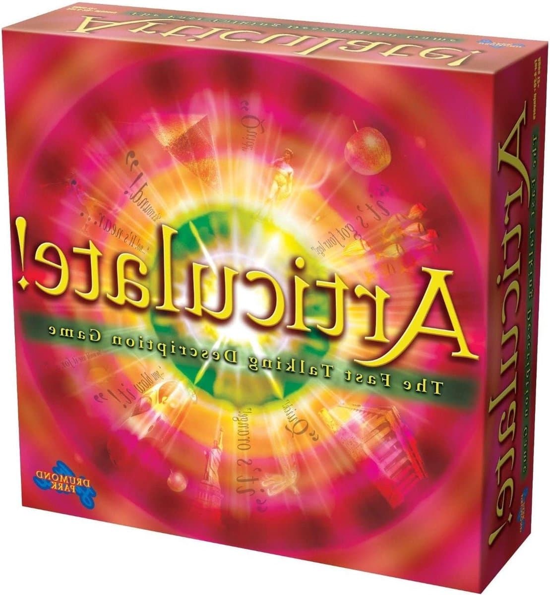 Beschrijvingsspel - Partyspel Feestspel - Familie avonden - Snel woordspel - Eén maat - Meerkleurig — afbeelding 1