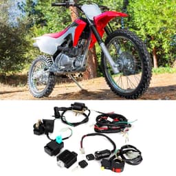Allecto - Starter Wiring Harness Set - 110cc Dirtbike Onderdelen - Compleet pakket - Geschikt voor Skyteam 125 - Eenvoudige installatie - Duurzaa — thumbnail 2