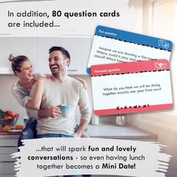 Date Night Ideeën - Koppel Spel - Relatie Verdiepen - 40 Activiteiten & 80 Vragen - 100+ Ideeën - Meerkleurig — thumbnail 2