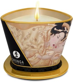 Shunga - Massagekaars Eiland Bloesem 170 ml — thumbnail 3