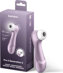 Satisfyer Pro 2 Next Generation, producttest 1,6 (GOED), clitoriszuiger met 11 intensiteitsniveaus, oplegvibrator met accutechnologie, waterdicht — thumbnail 1