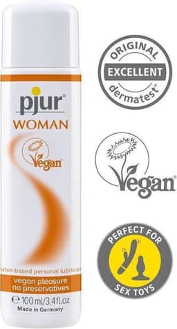 Pjur Woman Vegan Glijmiddel Waterbasis - 100 ml — thumbnail 2