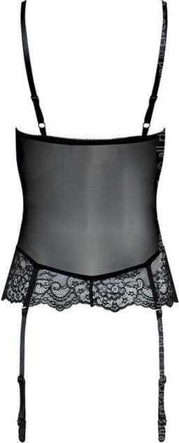 LivCo Corsetti Corset met string- zwart/roze L/XL — thumbnail 4
