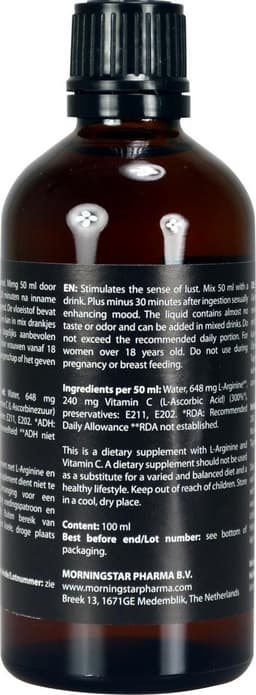 High Octane - Libido Fuel - Lustopwekker - 100 milliliter — thumbnail 2