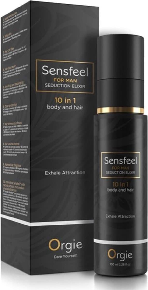 Orgie - Sensfeel for Man Feromoon Seduction Elixer 10 in 1 100 ml — afbeelding 1