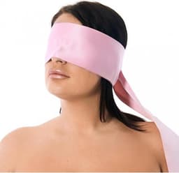 CHPN - Blinddoek - Bondage doek - Bondage lint - Roze - 150/10CM - Polyester - Universeel - BDSM - Erotisch lint - Cadeau - Erotiek — thumbnail 1