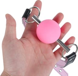 Banoch - Ballgag Pink Luxe - Siliconen - Roze - bondage — thumbnail 2