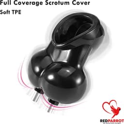 E-stim eikel en balzak - Elektrische stimulatie penis en scrotum - Stroom seks - Schok - BDSM - 2 in 1 luxe set - Goede kwaliteit — thumbnail 5
