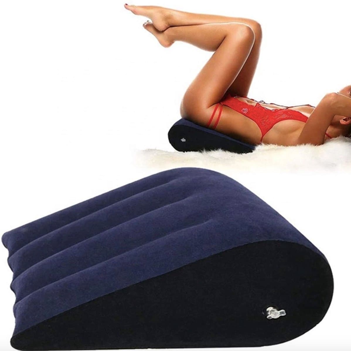 TRY. Love Ramp Official™ - Seksmeubels voor Vrouwen - Seksmeubel Mannen - Opblaasbaar seks kussen - met houder voor Masturbator, Dildo of Vibrator - Sekspoef - Seksaccessoire — afbeelding 1