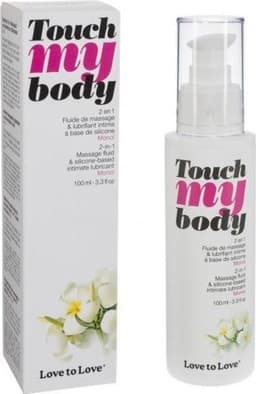Touch my Body Glijmiddel en massageolie in 1 Tropische Jasmijn — thumbnail 3