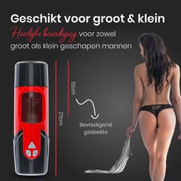 Pleazure Masturbator – Pocket Pussy – Seks Toys voor Mannen – Nep Vagina Mannen met Deepthroat & Pussy — thumbnail 2