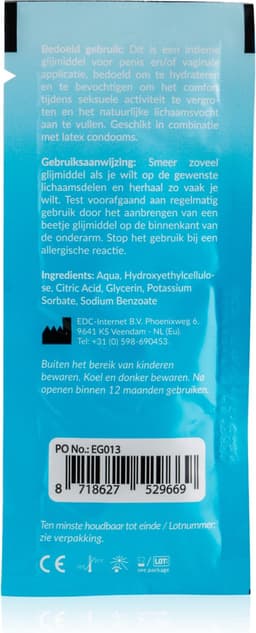 EasyGlide 10 ml Zakje - Waterbasis — thumbnail 3