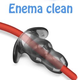 Anaal Douche Opzetstuk & Buttplug in 1 I Anale Douche I Anale Plug I Butt Plug I Enema Set I Darmspoeling I Sex Speeltje I Grijs — thumbnail 4