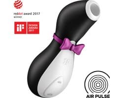 Satisfyer Pro Penguin | clitoriszuiger met 11 intensiteitsniveaus voor contactloze stimulatie | oplegvibrator met accutechnologie | waterdicht