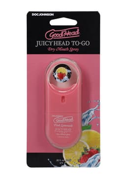 Doc Johnson - Juicy Head - Dry Mouth Spray To-Go - Lemonade - 0.3 fl oz / 9 ml — thumbnail 5