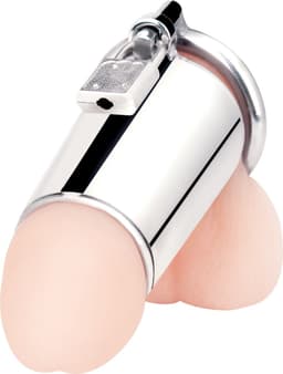 Blueline - Ultimate Cock Tease Cage Kuisheidskooi - Zilverkleurig — thumbnail 4