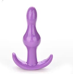 Buttplug I Anaal Plug I Butt Plug I Mini Buttplug I Voor Hem Of Haar I 9 CM Inbrenglengte I Siliconen I Paars — thumbnail 1