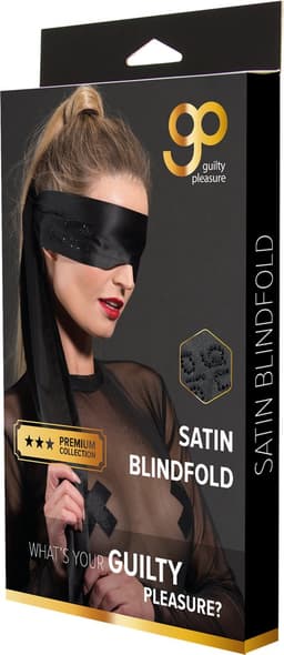Satijnen Blindfold met steentjes — thumbnail 2