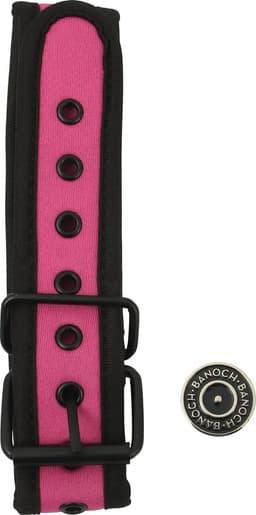 Banoch - Lindo Collar Rosa Neoprene - halsband roze neopreen - puppy play — thumbnail 4