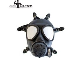 GASMASTER Army Gasmasker – Zwarte Lenzen