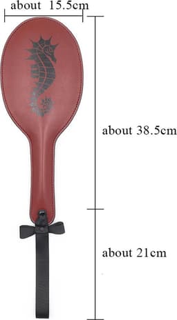 Billenkoek Spank XXL - BDSM - Seks - Zweep - Leer - Paddle - SM Seks — thumbnail 4