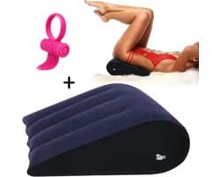 TipsToys® Sex Kussen SeksMeubel - Sex Pillow - Seksspeeltjes voor koppel - Opblaasbaar Seks Kussen Cockring