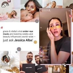 Grace & Stella Masker voor onder de ogen - (24 paar, goud) vermindert donkere kringen, gezwollen ogen, wallen onder de ogen, rimpels - Gel onder de ogen, Vegan Cruelty-Free Self Care van Grace and Stella — thumbnail 2