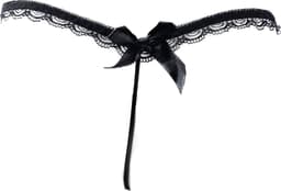 BamBella ® - String Kruisloos - One size - Sexy Zwart Erotische onderbroek Heren — thumbnail 3