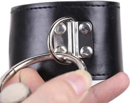BDSM spreader bar / spreidstang verstelbaar met 4 handboeien Cimejo® — thumbnail 4