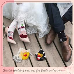 Badeenden huwelijkscadeauset met wenskaarten en bruiloftssokken - Grappig cadeau voor bruidspaar — thumbnail 4