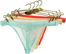 Zijdezachte Heren Strings Ondergoed Lage Taille Naadloze Mini Slip — thumbnail 1