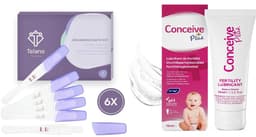 Conceive Plus Glijmiddel + 6x Zwangerschapstest Telano Premium Midstream - Sneller Zwanger Worden. — thumbnail 1