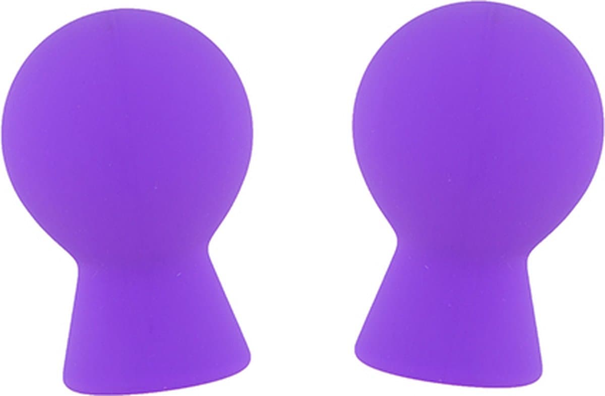 PLEASURE PUMPS NIPPLE SUCKERS PURPLE — afbeelding 1