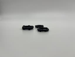 Cockring Set Super Stretch - Zwart — thumbnail 2