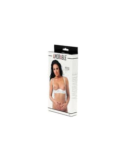 Amorable - 1/4 cup BH Satijn - Wit L — thumbnail 2