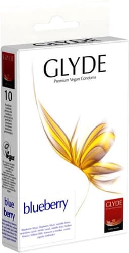 Glyde Ultra Bosbes - 10 stuks - Condooms — thumbnail 1