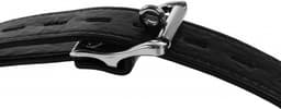 Open Mouth Gag Head Harness with Plug Stopper - Black — thumbnail 4